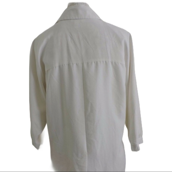 Chicos Casual White Blazer - Picture 3 of 8